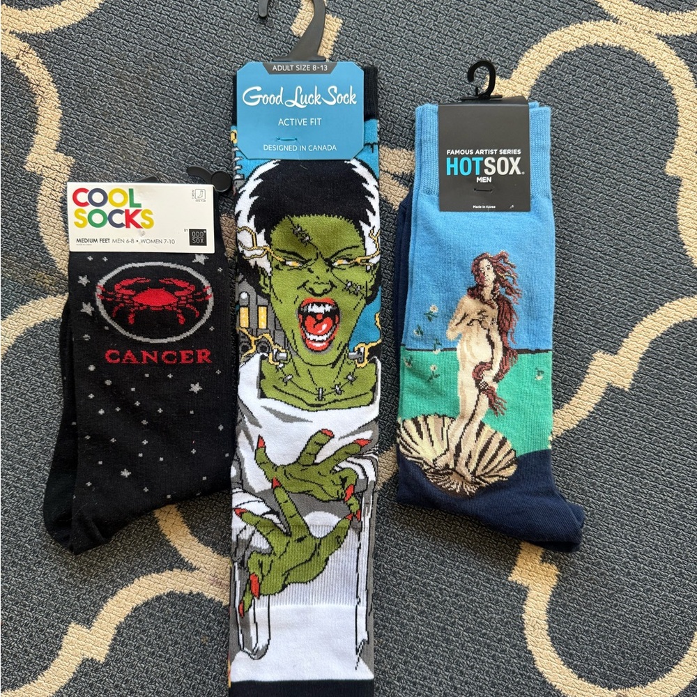 Active Fit Men's Socks - Multicolor